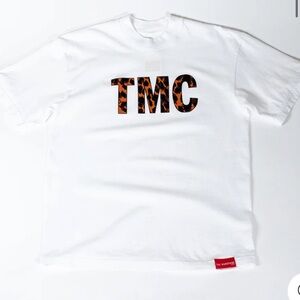 NWT The Marathon Clothing Leopard TMC Tee 100% cotton large